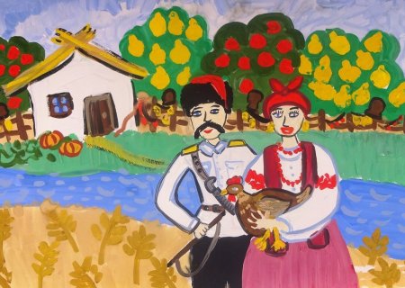 Рисунок моя Кубань