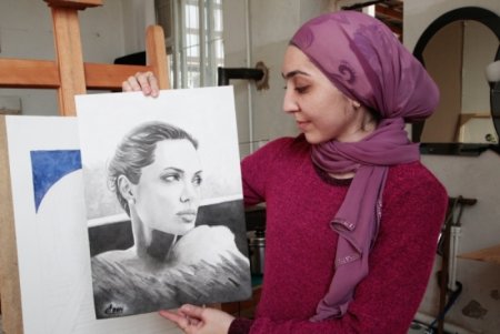 Художница чеченка