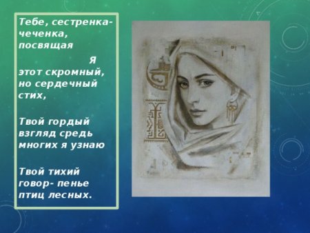 Презентация день Чеченской женщины