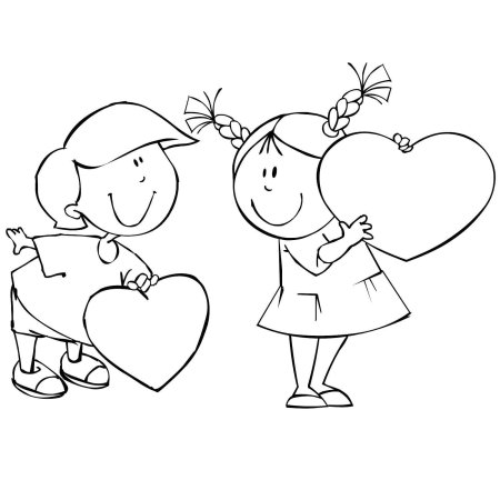 Рисунки на день Святого Валентина