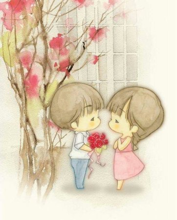 Романтические рисунки