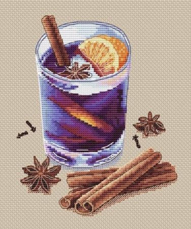 Вышивка крестом глинтвейн схемы