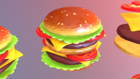 Бургер 3d