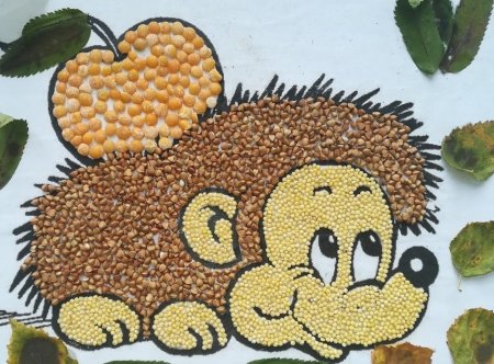 Поделки из круп