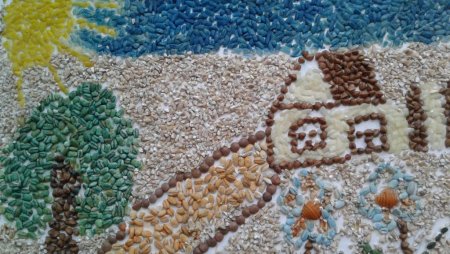 Пейзаж из круп