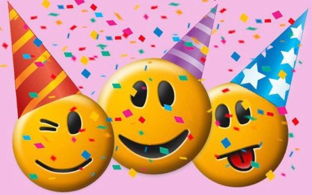 Смайлик праздник