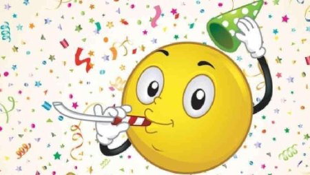 Смайлики день рождения андроид