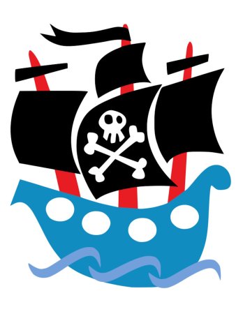 Эмблемы для пиратской вечеринки