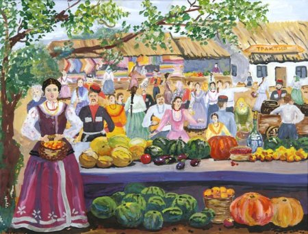 Композиция на тему ярмарка