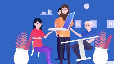 Рекрутер вектор