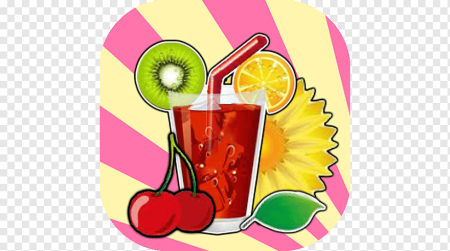 Рисунки фруктов и питьё