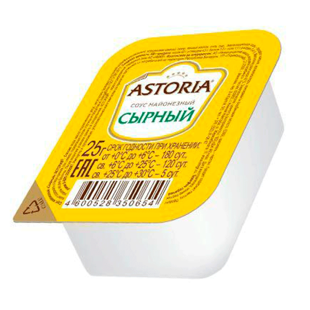Astoria соус майонезный сырный 233г