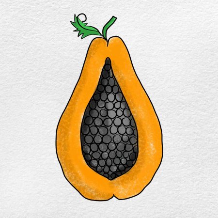 Тату папайя фрукт