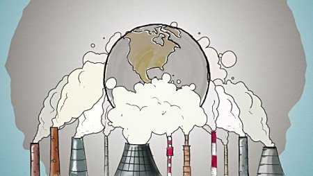Загрязнение атмосферы плакат