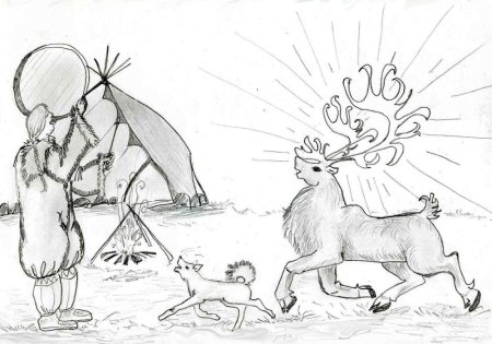 Рисунки народов севера