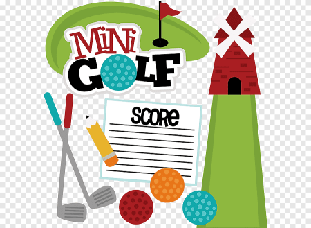 Mini Golf клипарт