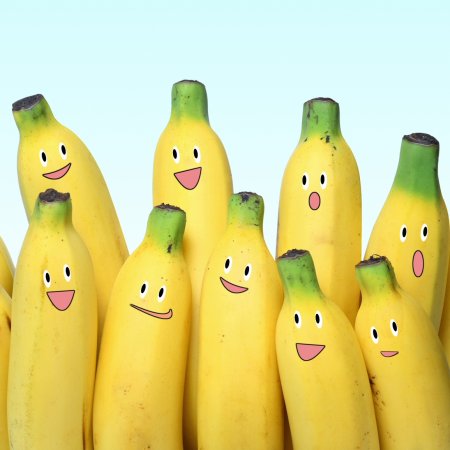 Картинка с днем рождения банан