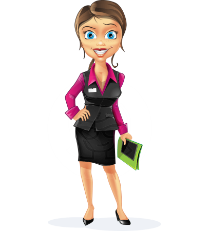 Деловая женщина мульт