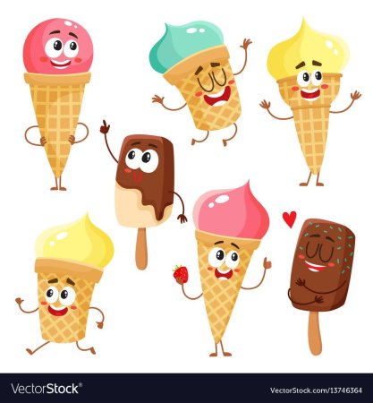 Мороженки для детей с глазами