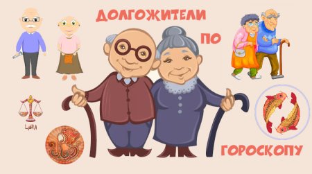 Знаки зодиака долгожители