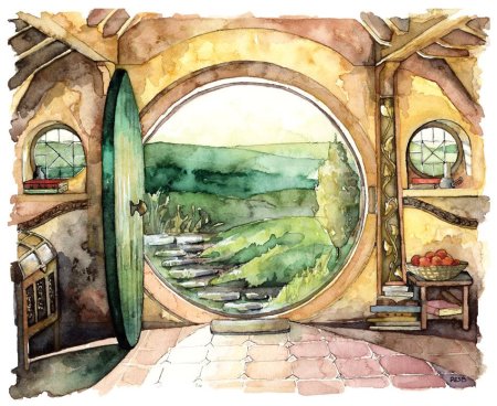 Хоббичья Нора Бильбо