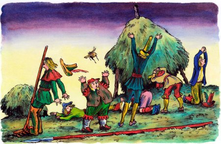 Семь храбрецов братья Гримм