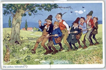 Семеро храбрецов братья Гримм