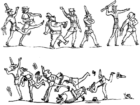 Семеро храбрецов братья Гримм раскраска