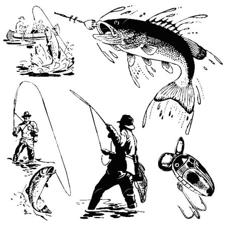 Эскиз рыбаков