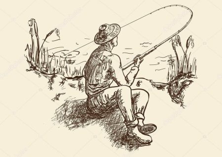 Зарисовки рыбаков