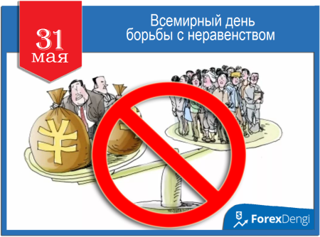 Всемирный день борьбы с неравенством 31 мая