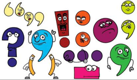 Веселые знаки препинания