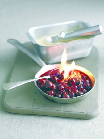 Вишневое фламбе