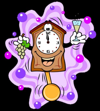 Часы тикают