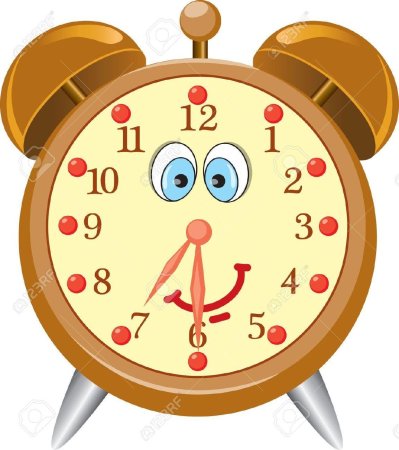 Часы со стрелками мультяшные