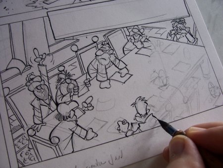 Рисование комиксов