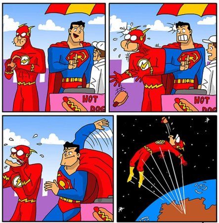 Комиксы про супергероев