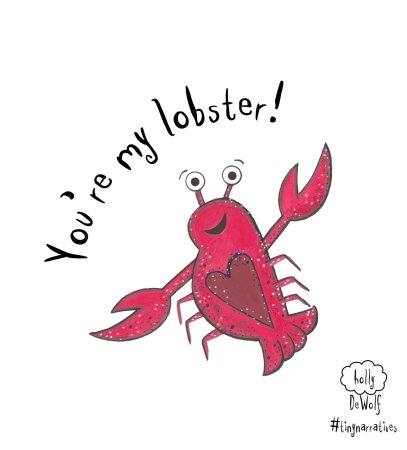 Смешной лобстер