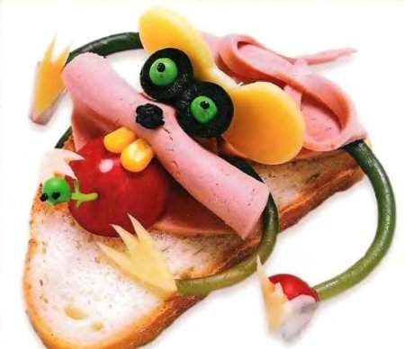 Забавные бутерброды