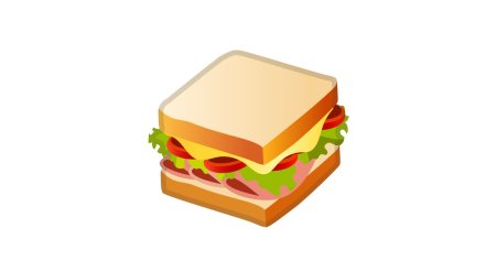 Закрытые бутерброды нарисовать