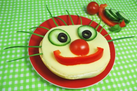 Бутерброды с мордочками