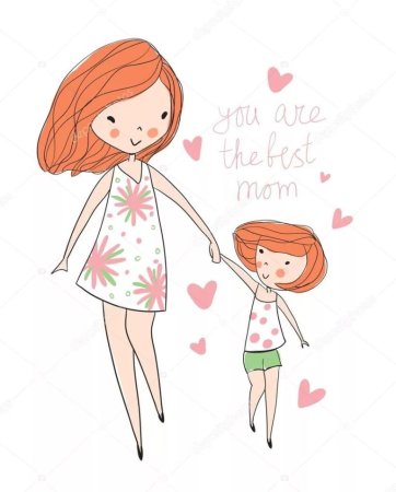 Маленькие рисуночки для мамы