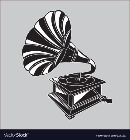 Векторная Графика граммофон