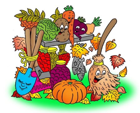 Рисунок на день урожая