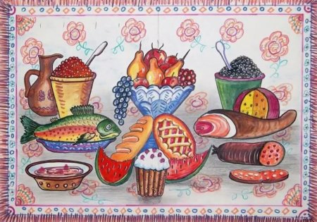 Сказочная скатерть-Самобранка