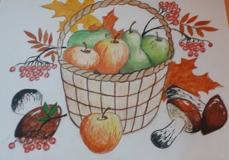 Рисование дары осени