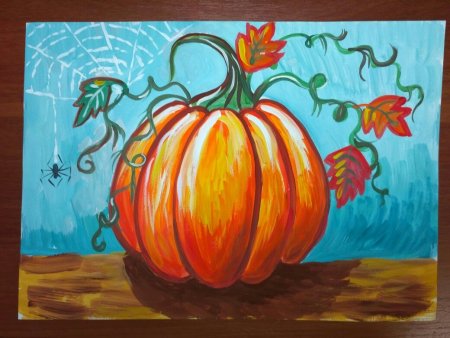 Осенний натюрморт для дошкольников