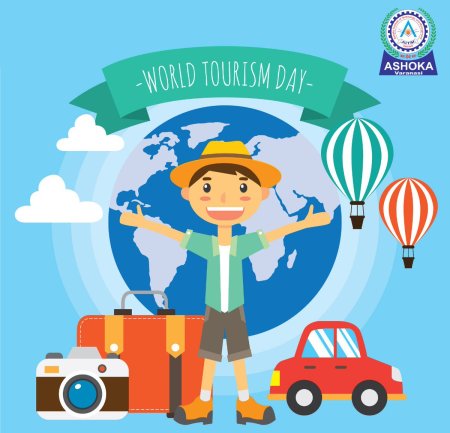 Рисунок ко Дню туризма