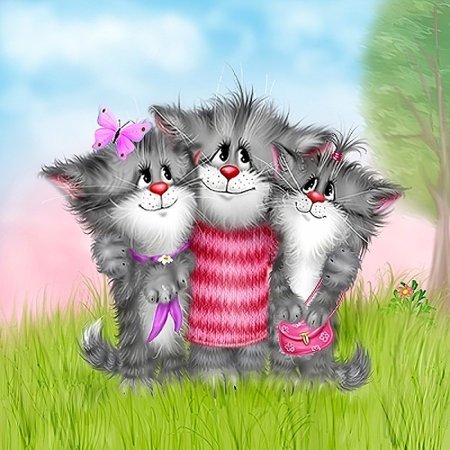 Открытки с котятами