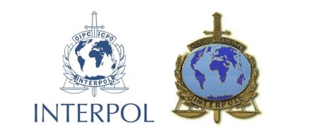 Эмблема национальное центральное бюро Интерпола МВД России